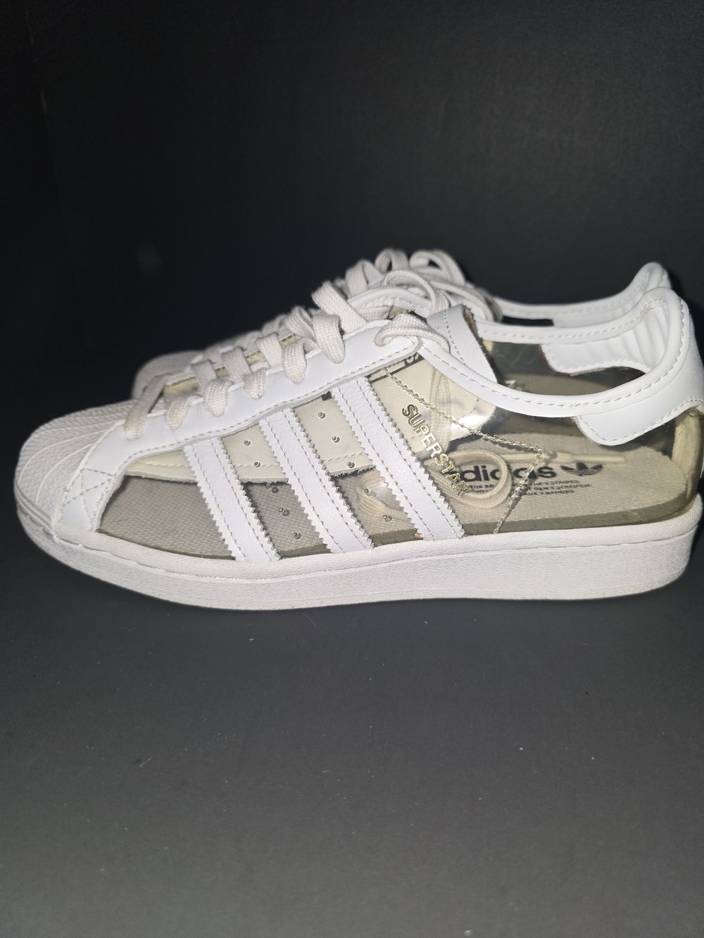 ✨ Adidas Superstar Clear Shell Sneakers ✨